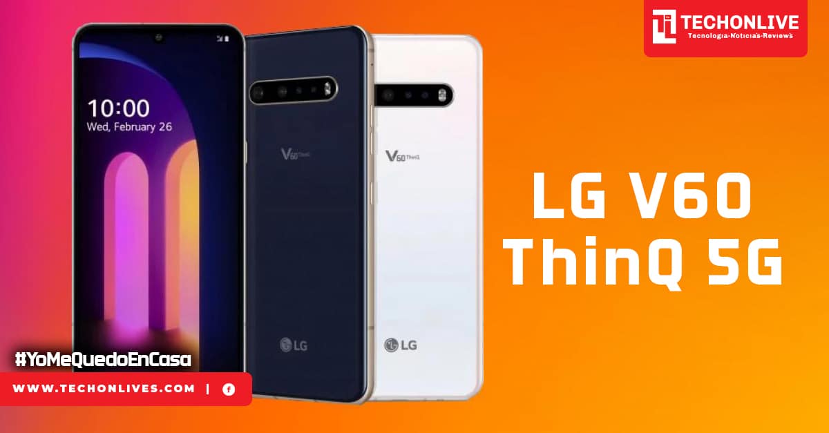 LG V60, ThinQ, 5g, Telefono, Tecnologia,