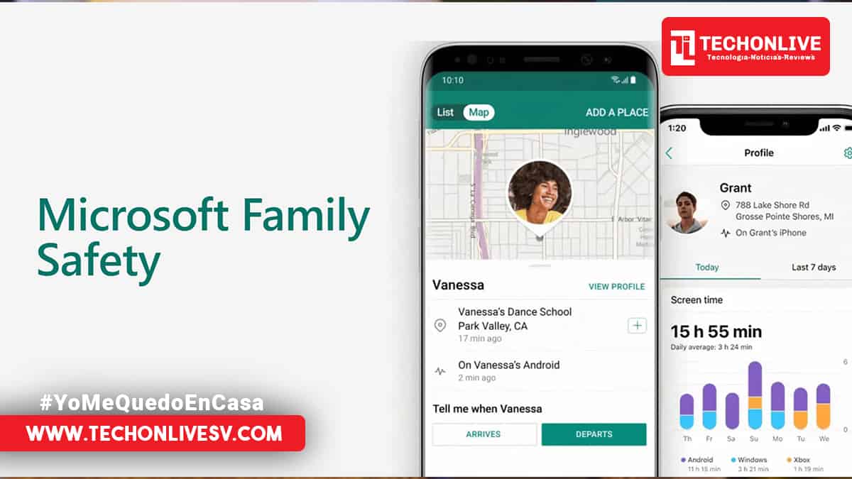 Microsoft-Family-app-servicios-techonlivesv.com