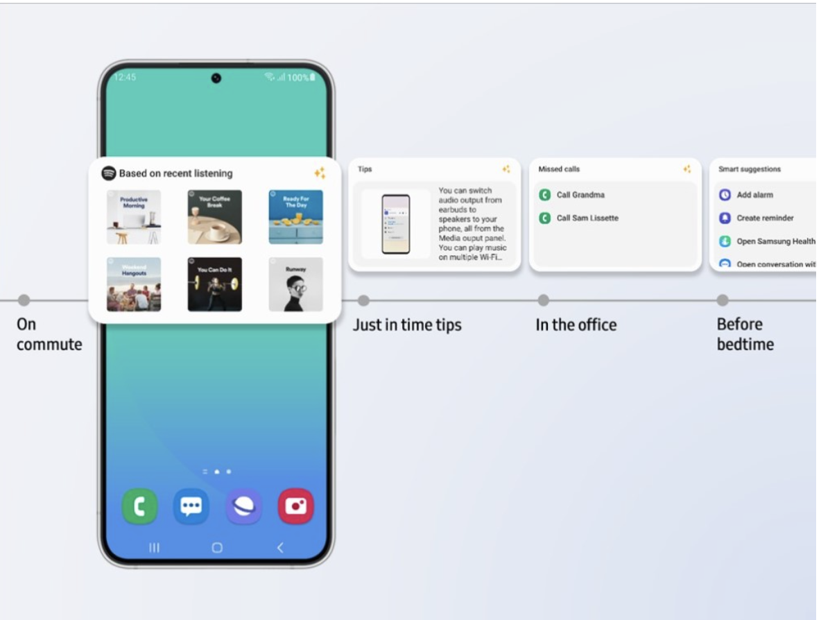 Utiliza las sugerencias inteligentes para acceder fácilmente a tus aplicaciones favoritas con solo un toque