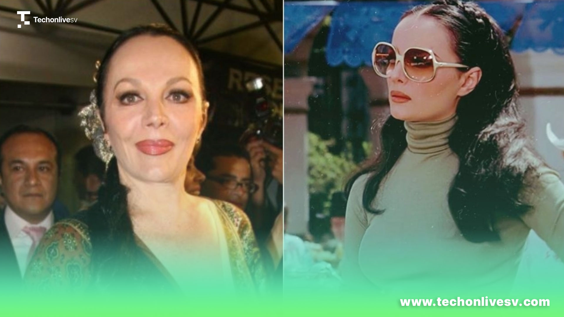 Sasha Montenegro, la gran vedette italiana que aspiraba a ser periodista muere a los 78 años