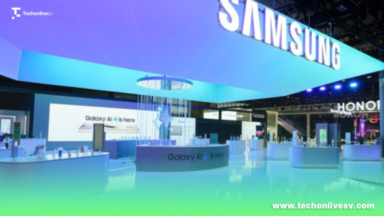 El-stand-Samsung-Mobile-un-día-antes-de-la-inauguración-oficial-del-Mobile-World-Congress-de-este-año.