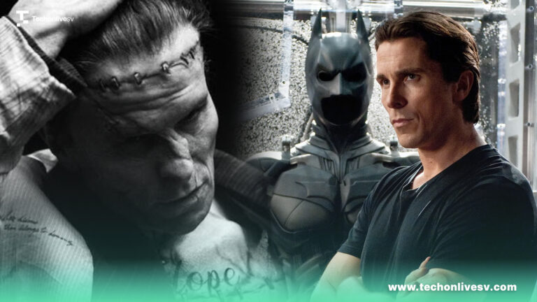 Christian Bale se transforma en el monstruo de Frankenstein
