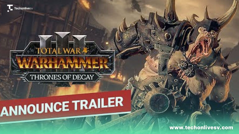 “Thrones of Decay” anunciado para Total War: WARHAMMER III