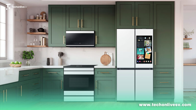 Desde refrigeradores hasta aires acondicionados, la línea de electrodomésticos de Samsung está conectada a través de la solución SmartThings y utiliza IA para ahorrar energía