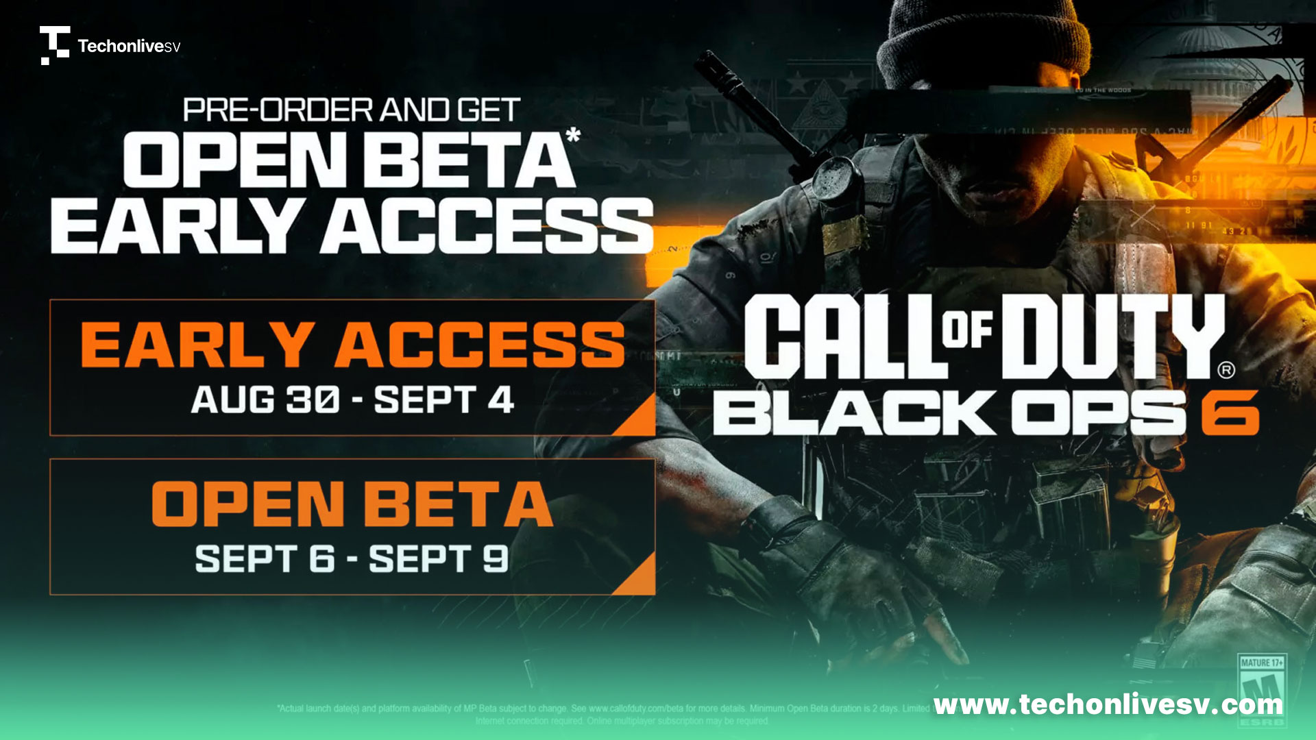 Primero será un período de acceso anticipado y luego será un fin de semana de beta abierta para todos los jugadores
