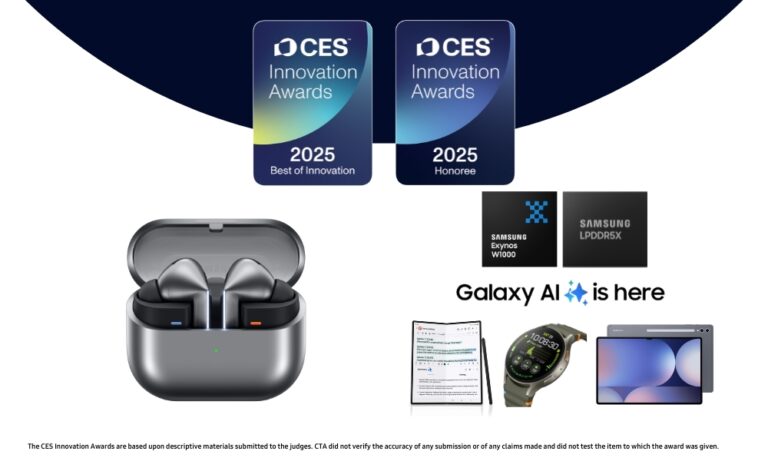 Samsung-Corporate-CES 2025-CES 2025 Innovation Award-Honored by Consumer Technology Association_main1_F