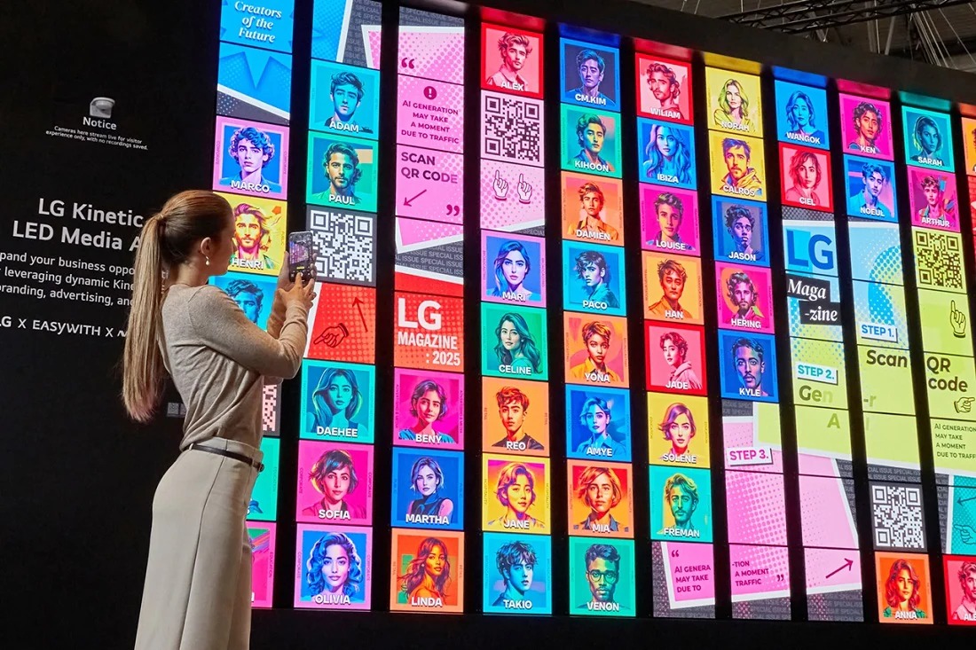 LG PRESENTA SOLUCIONES DE SEÑALIZACIÓN DIGITAL ADAPTADAS A DIVERSOS SECTORES B2B  EN ISE 2025