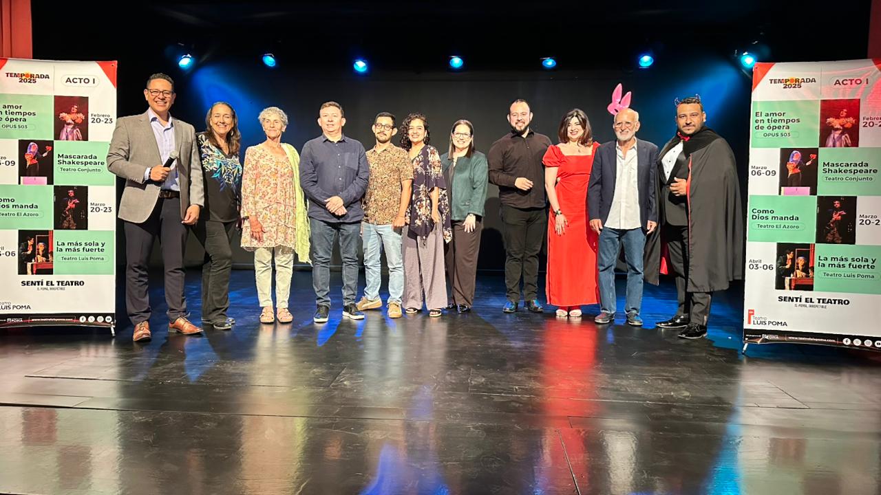 Teatro Luis Poma lanza el Acto 1