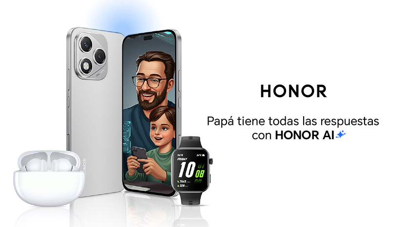 HONOR celebra a los padres modernos con su smartphone más reciente