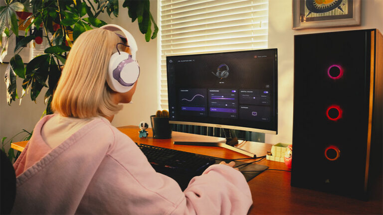 Tecnología de audio profesional para gamers de todos los niveles, con diseño modular, compatibilidad multiplataforma y sostenibilidad