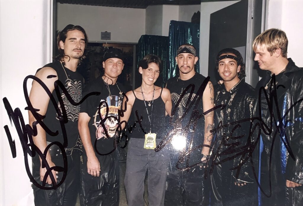 Violeta Burkhardt, líder de giras de Sting, Backstreet Boys, Christina Aguilera o Shakira