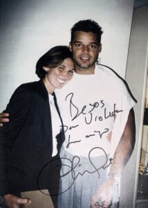 La maestra de generaciones en torno al espectáculo internacional