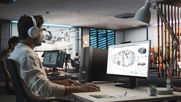 Acer presenta la Veriton RA100 AI Mini Workstation