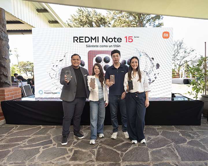 Xiaomi presenta en El Salvador la nueva Serie REDMI Note 15