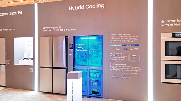 La zona Home Companion de Samsung en el CES
