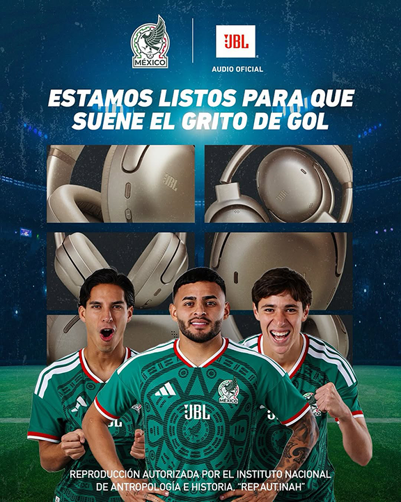 JBL se prepara para hacer sonar la pasión de la Selección Nacional de México