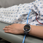 Galaxy Watch equipado con un sensor de fotopletismografía