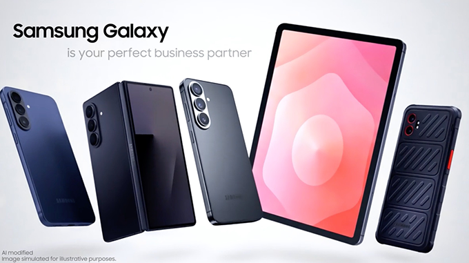 La propuesta de Samsung combina dispositivos Galaxy con herramientas de seguridad