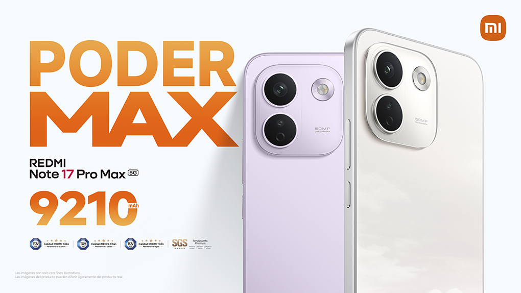 Xiaomi presenta la Serie REDMI Note 17 en El Salvador